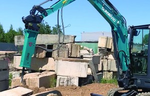 Как устроен, работает и где применяется гидромолот