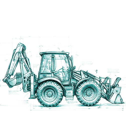 Экскаваторы-погрузчики Sunward